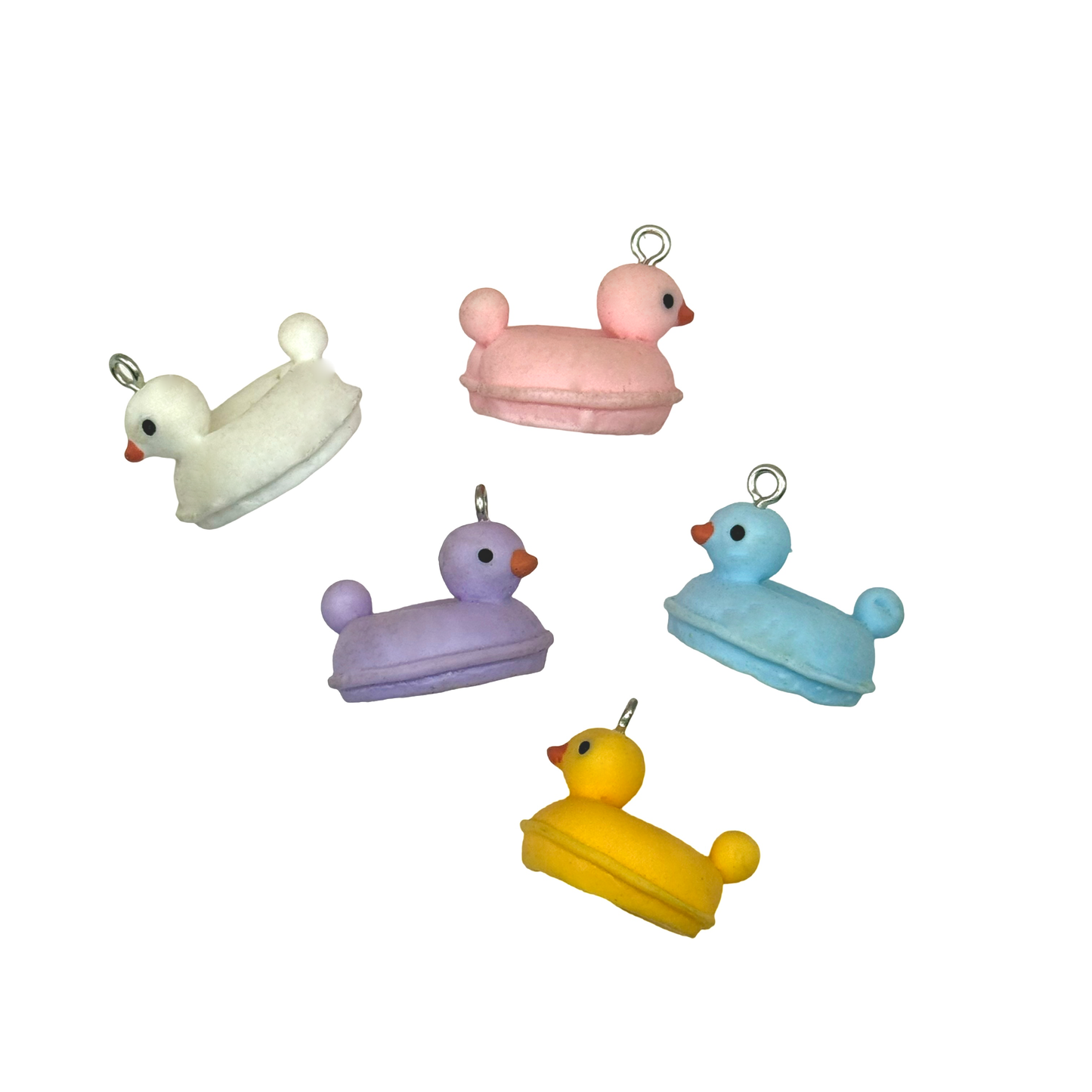 Mini Bunnie Charms Pool Float Duckies