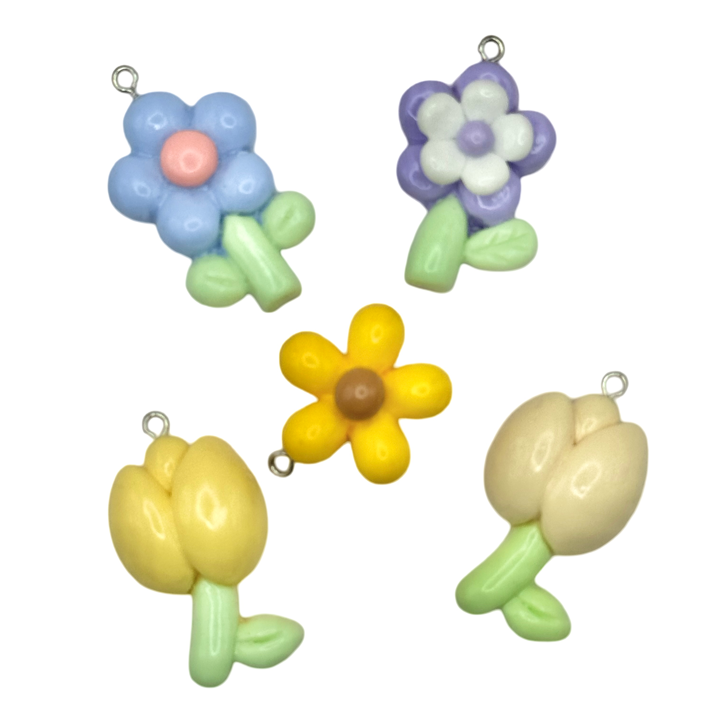 Mini Bunnie Charms Jumbo Florals